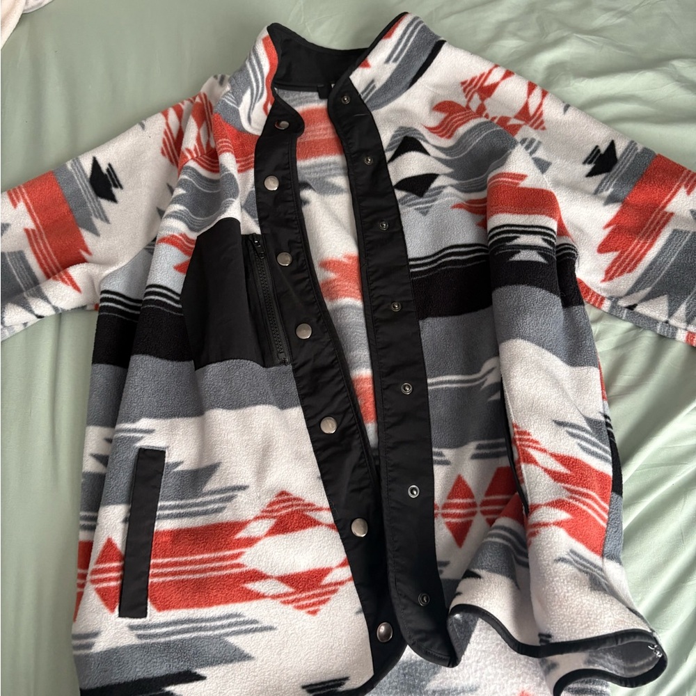 Women's Multicolor Utility Jacket - image 1